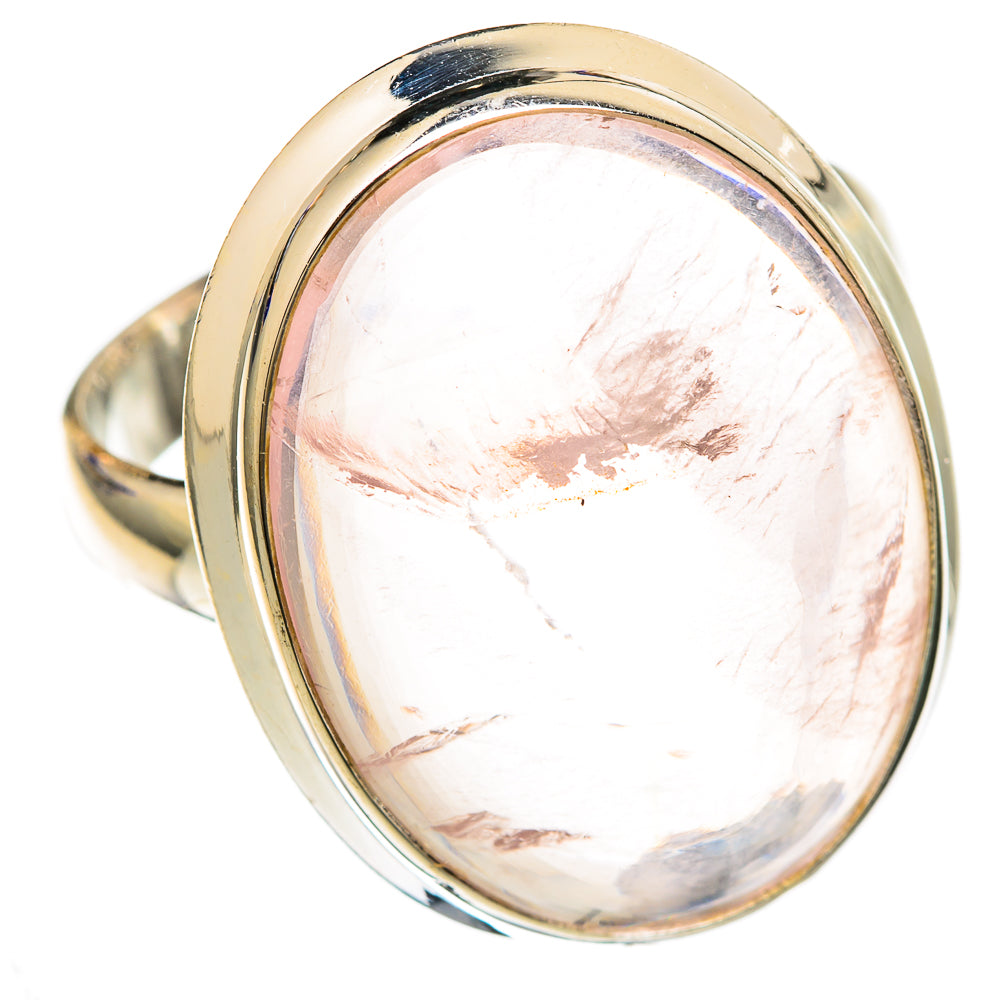 Rose Quartz Rings handcrafted by Ana Silver Co - RING103553 - Photo 2