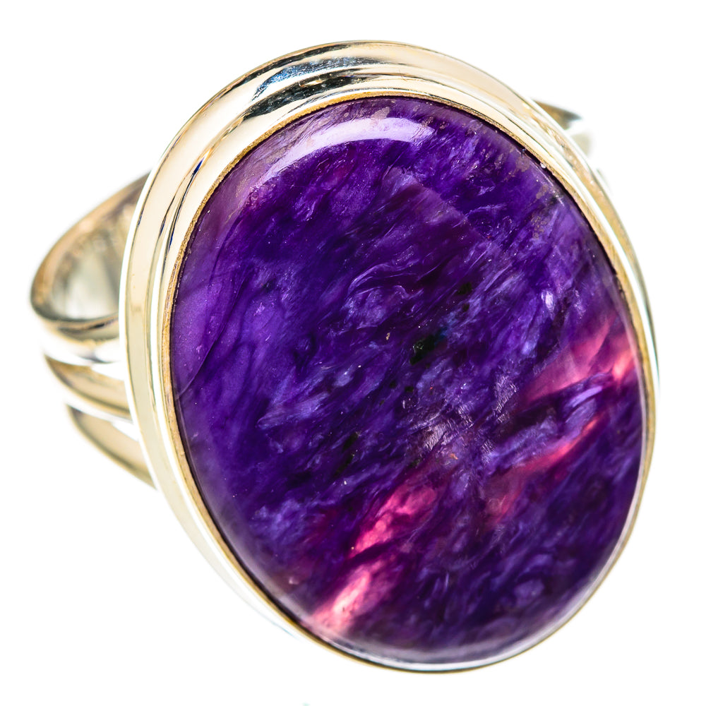 Charoite Rings handcrafted by Ana Silver Co - RING103582