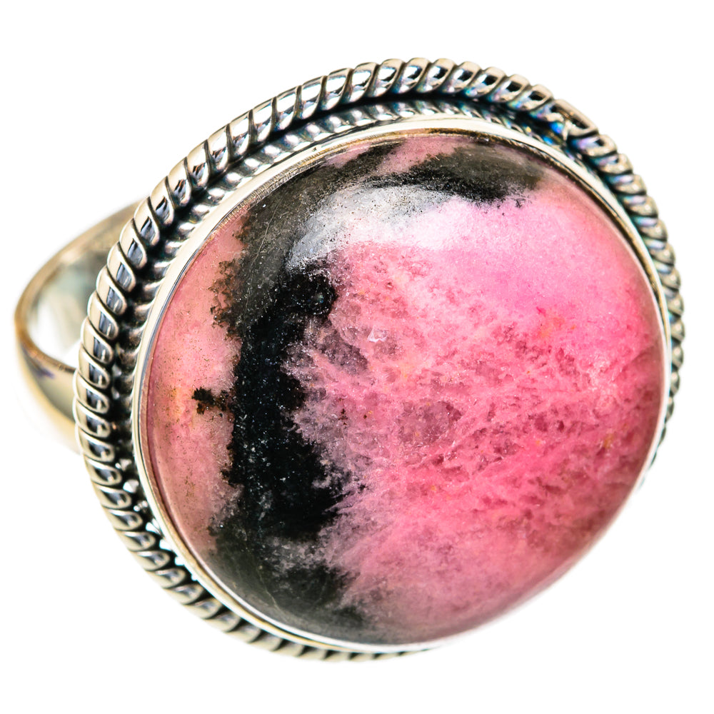 Rhodonite Rings handcrafted by Ana Silver Co - RING103662