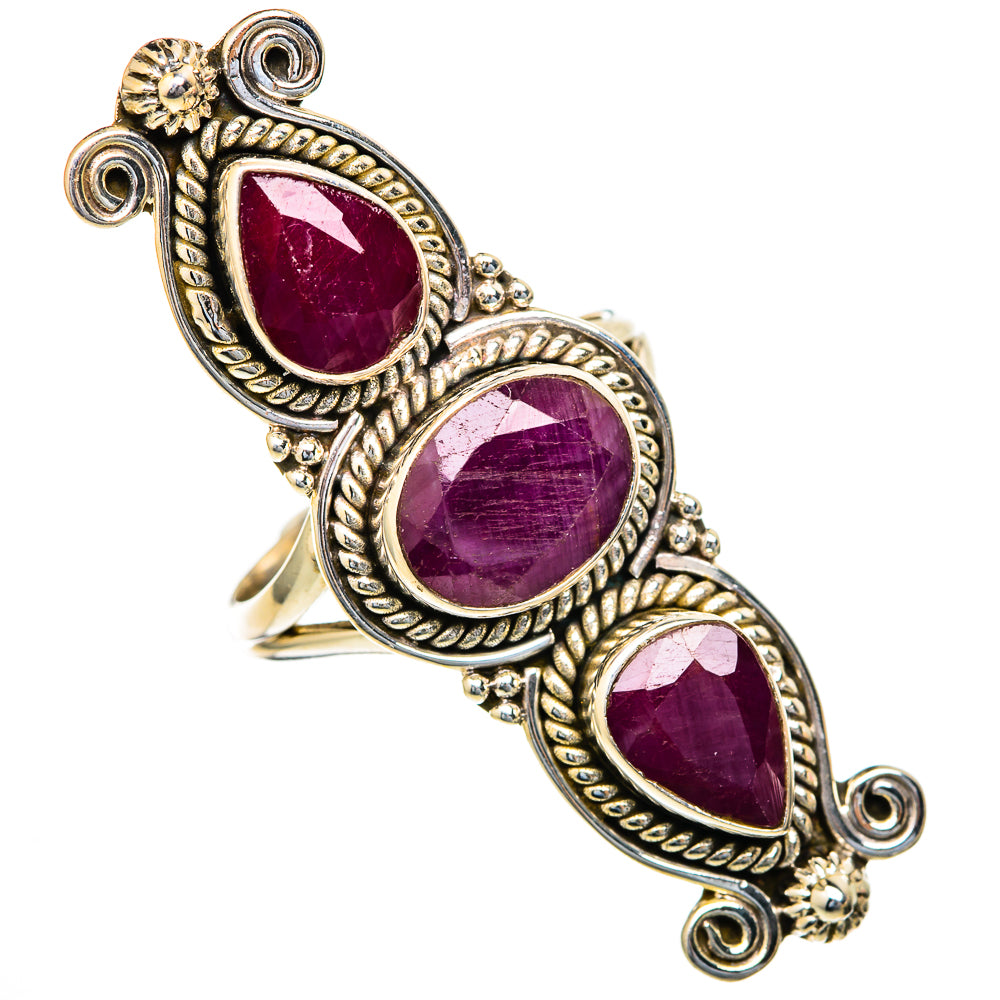 Ruby Rings handcrafted by Ana Silver Co - RING103664