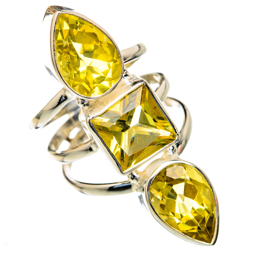 Citrine Rings handcrafted by Ana Silver Co - RING103746 - Photo 2