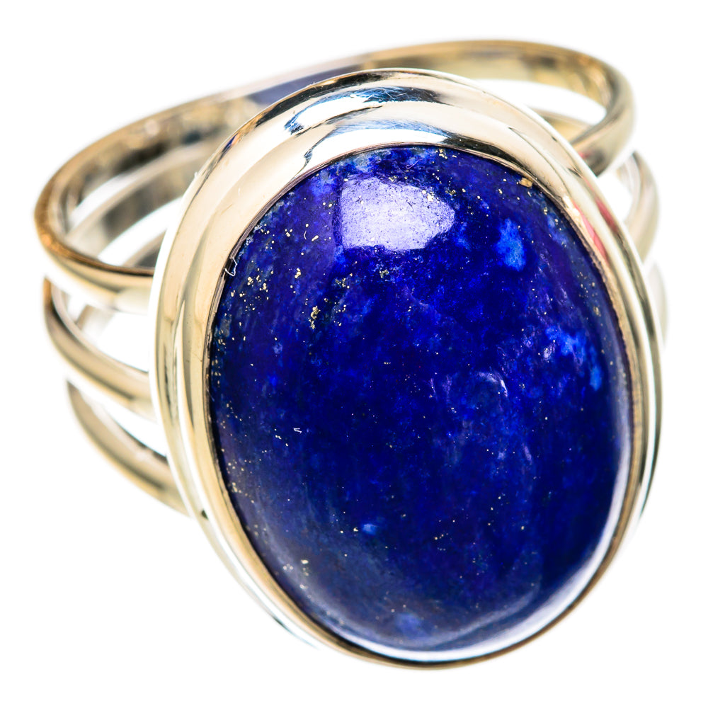 Lapis Lazuli Rings handcrafted by Ana Silver Co - RING103784 - Photo 2