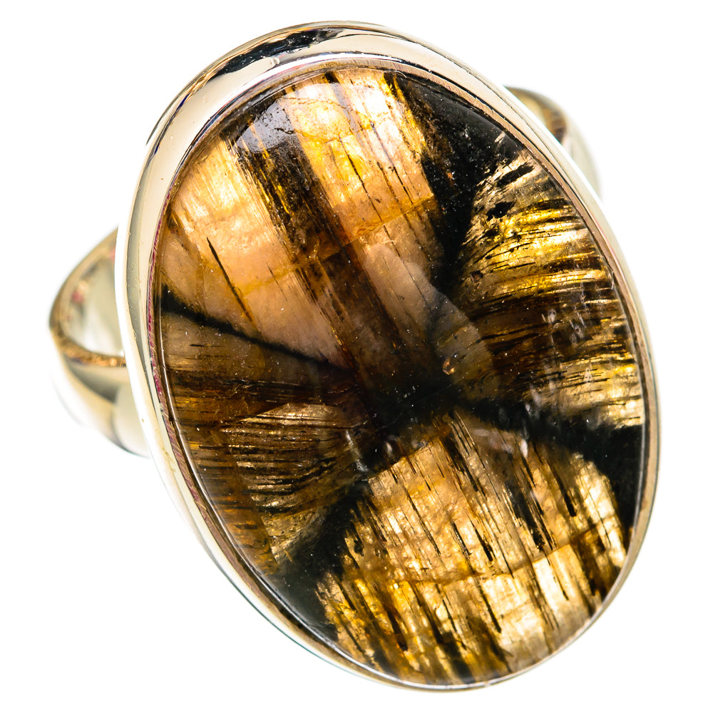 Chiastolite Rings handcrafted by Ana Silver Co - RING103786 - Photo 2