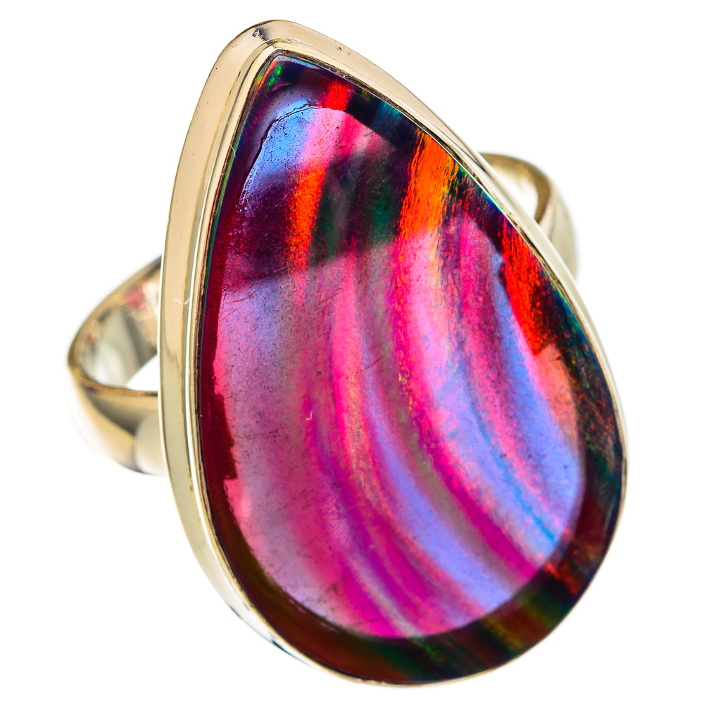 Aura Opal Rings handcrafted by Ana Silver Co - RING103816