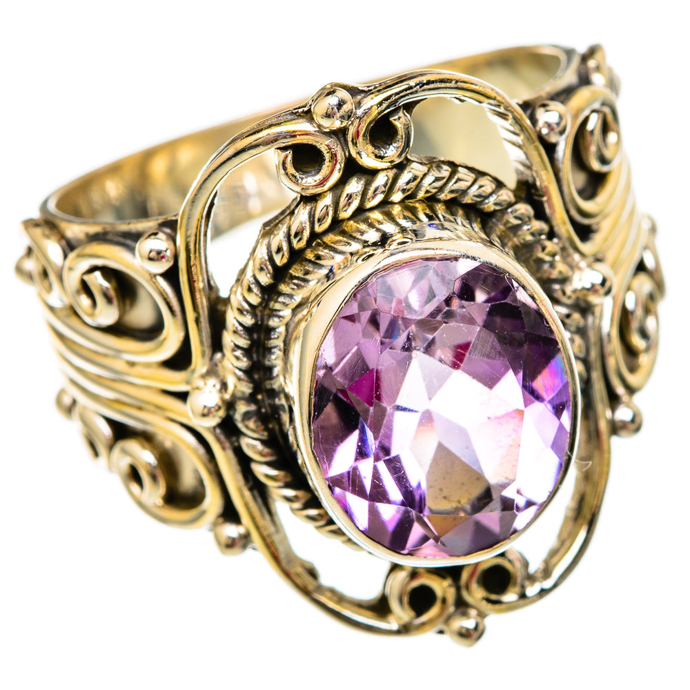 Amethyst Rings handcrafted by Ana Silver Co - RING103823 - Photo 2