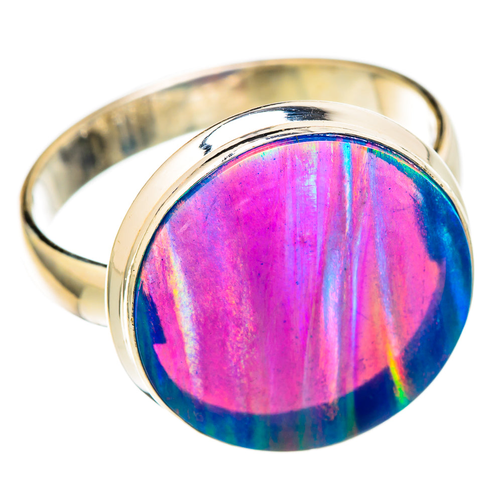 Aura Opal Rings handcrafted by Ana Silver Co - RING103831