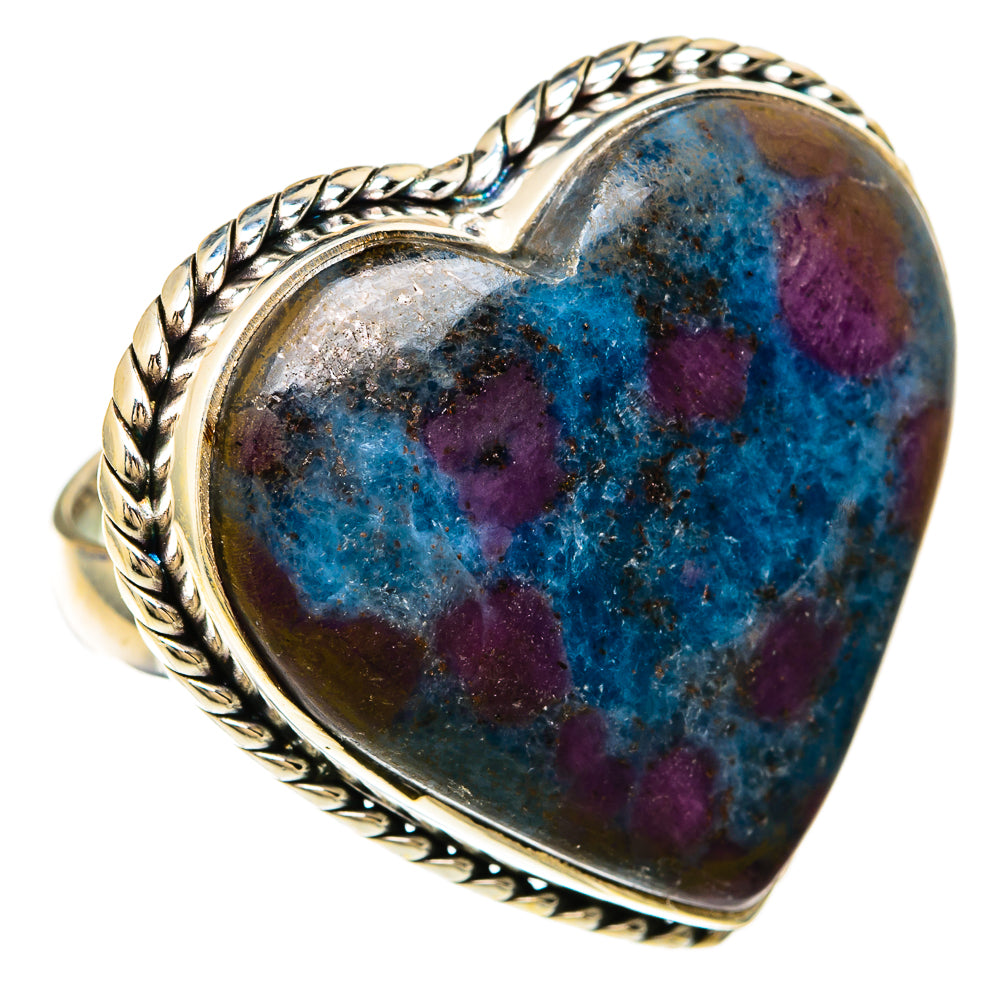 Ruby Fuchsite Rings handcrafted by Ana Silver Co - RING103987