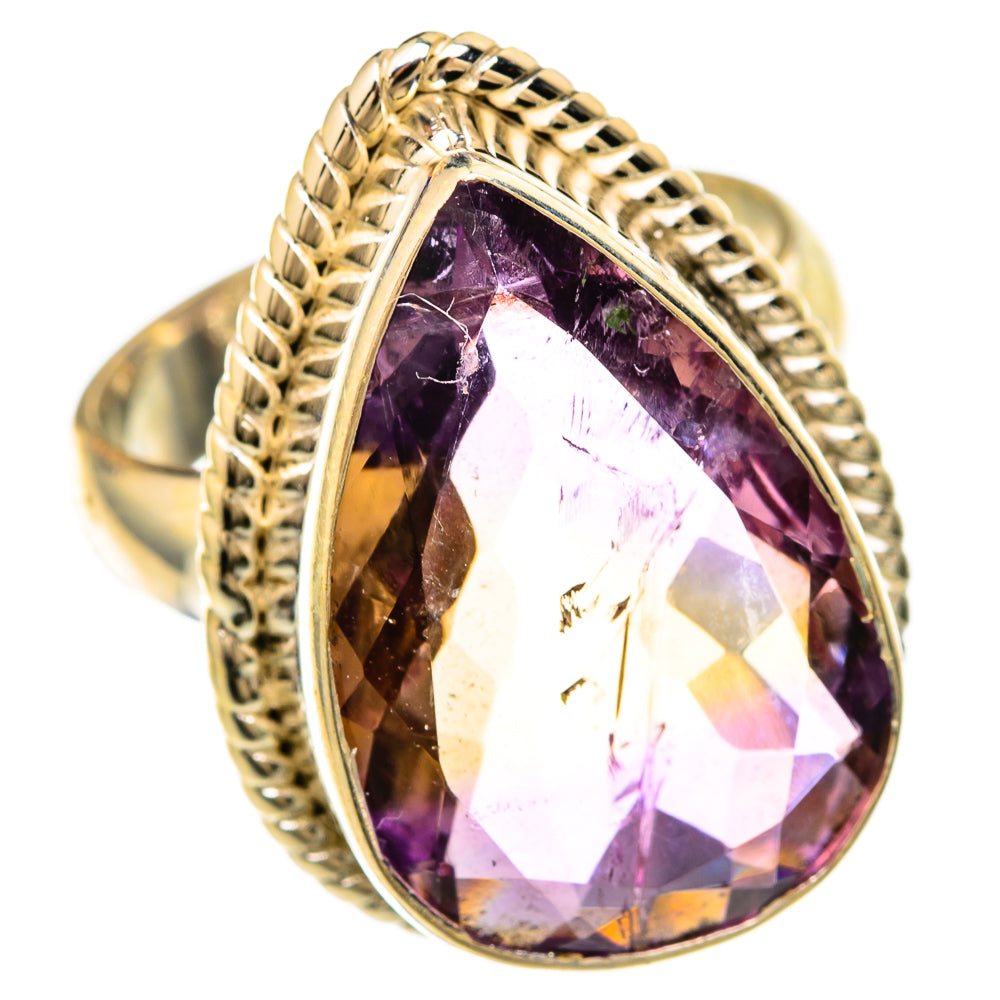 Ametrine Rings handcrafted by Ana Silver Co - RING104006