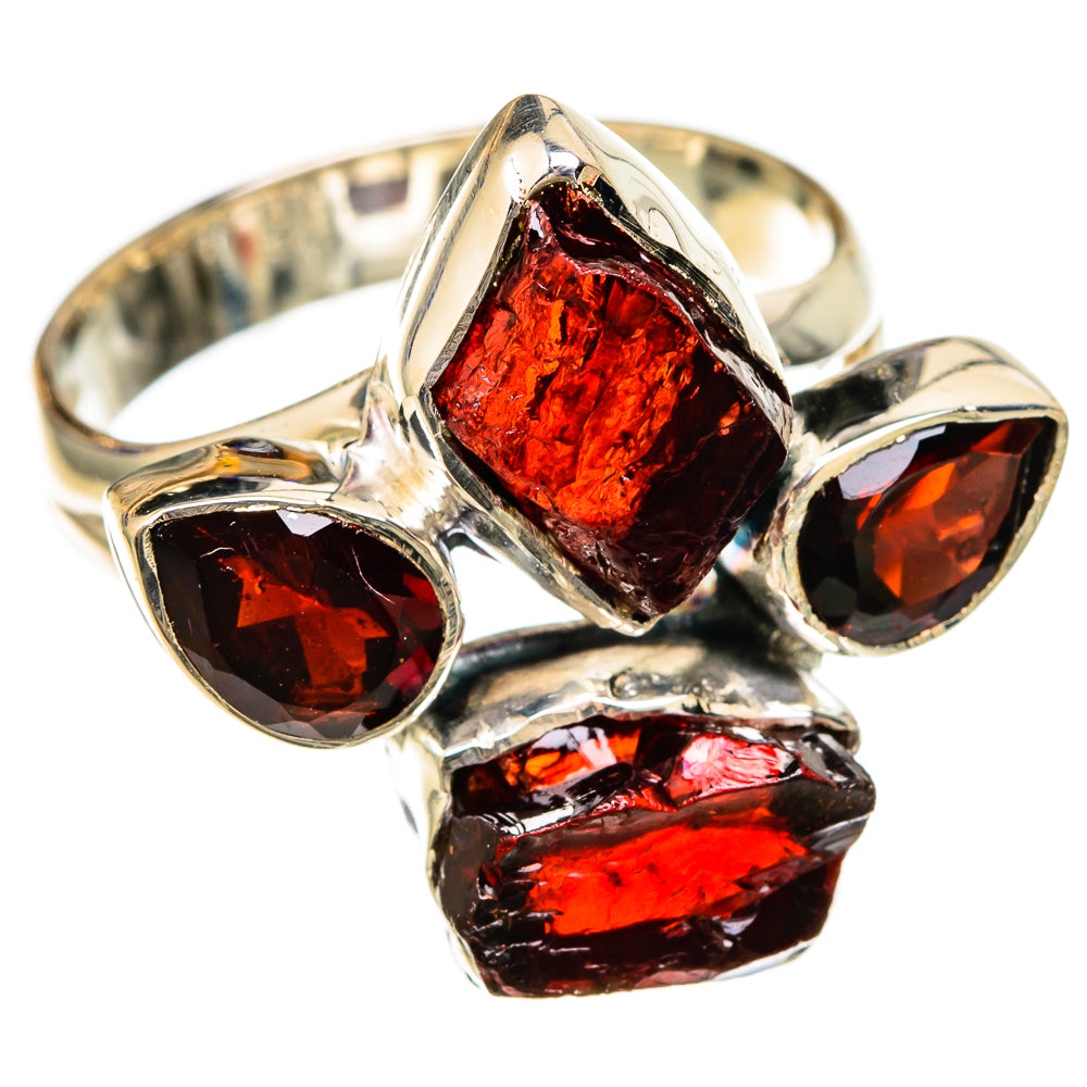 Garnet Rings handcrafted by Ana Silver Co - RING104128 - Photo 2