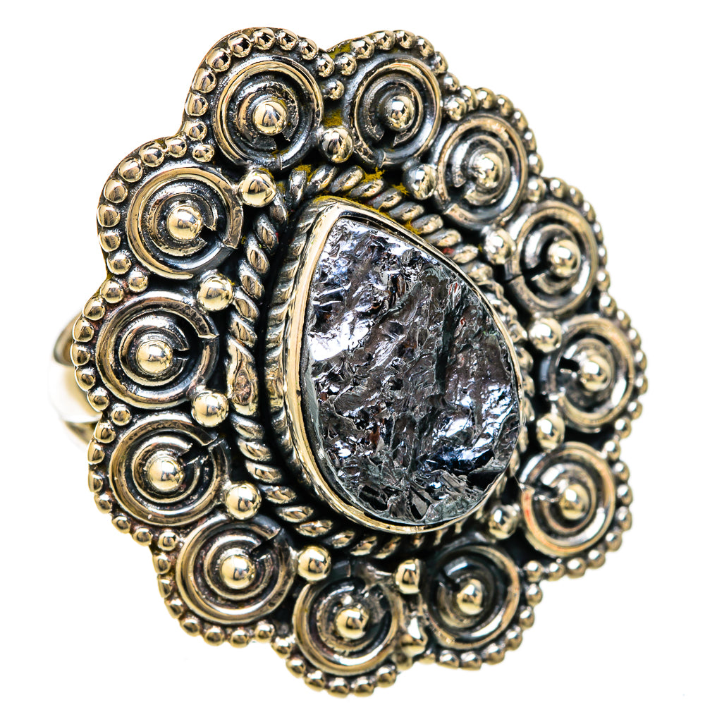 Shungite Rings handcrafted by Ana Silver Co - RING104141 - Photo 2