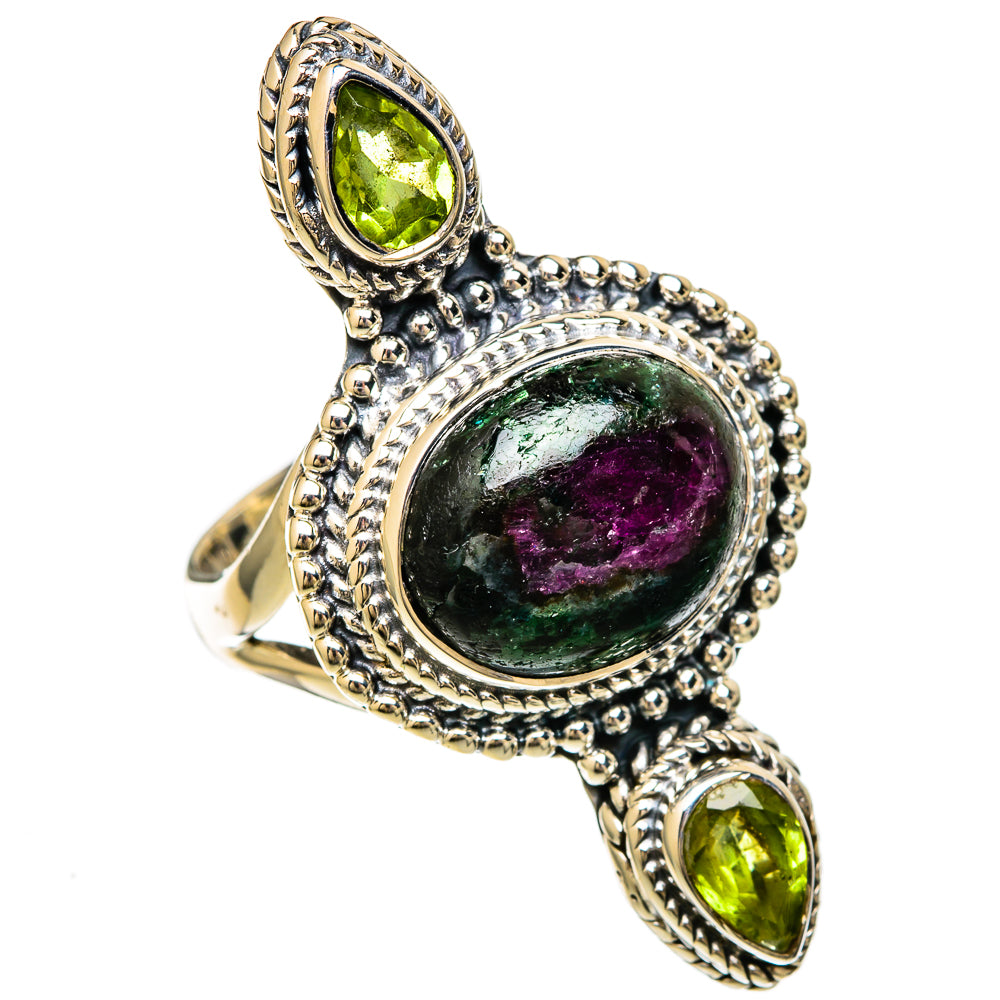 Russian Eudialyte Rings handcrafted by Ana Silver Co - RING104284 - Photo 2
