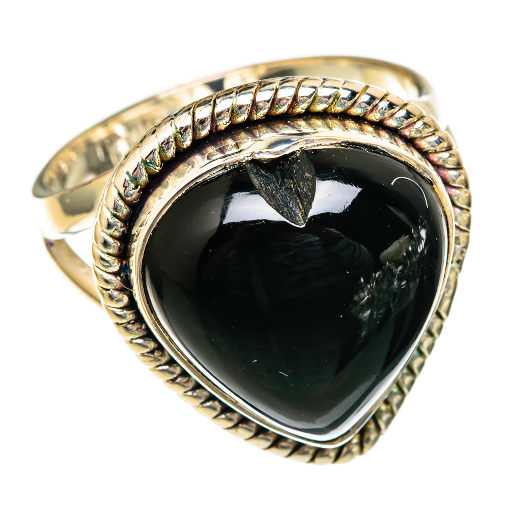 Black Onyx Rings handcrafted by Ana Silver Co - RING104340 - Photo 2