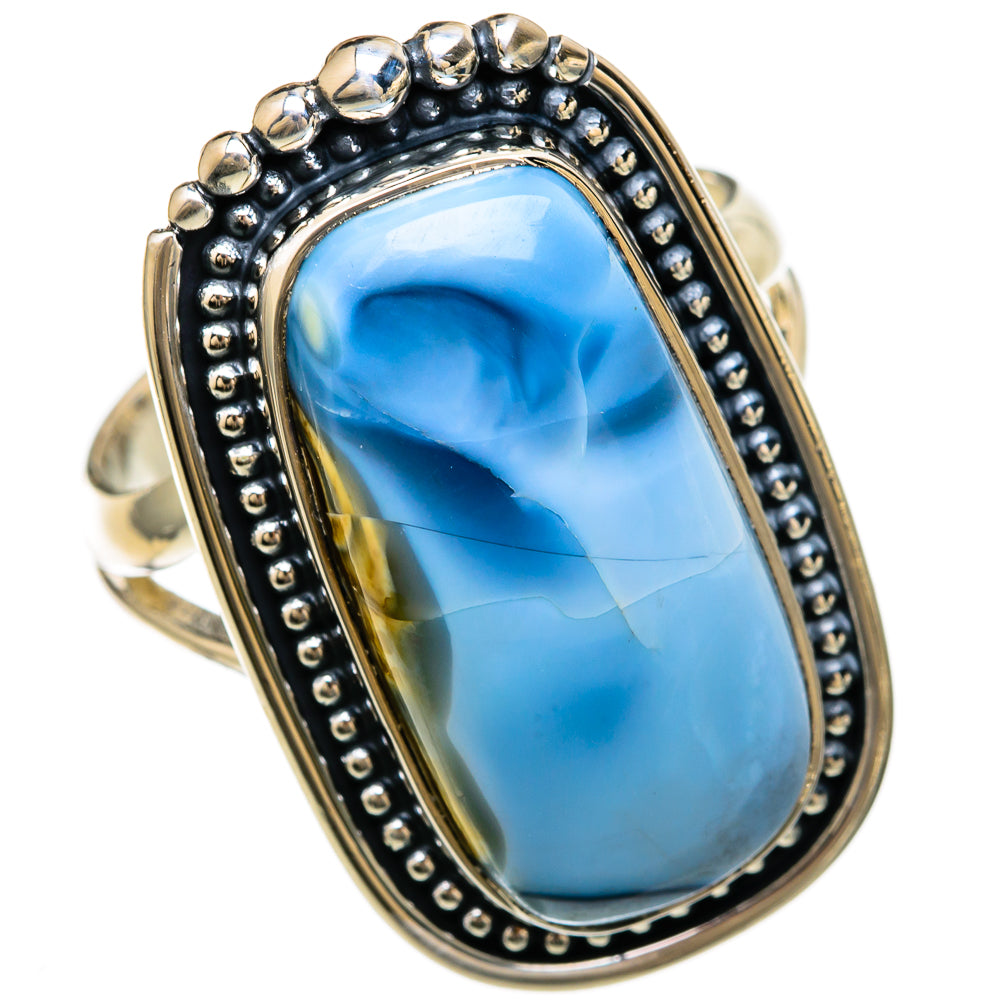 Owyhee Opal Rings handcrafted by Ana Silver Co - RING104417 - Photo 2