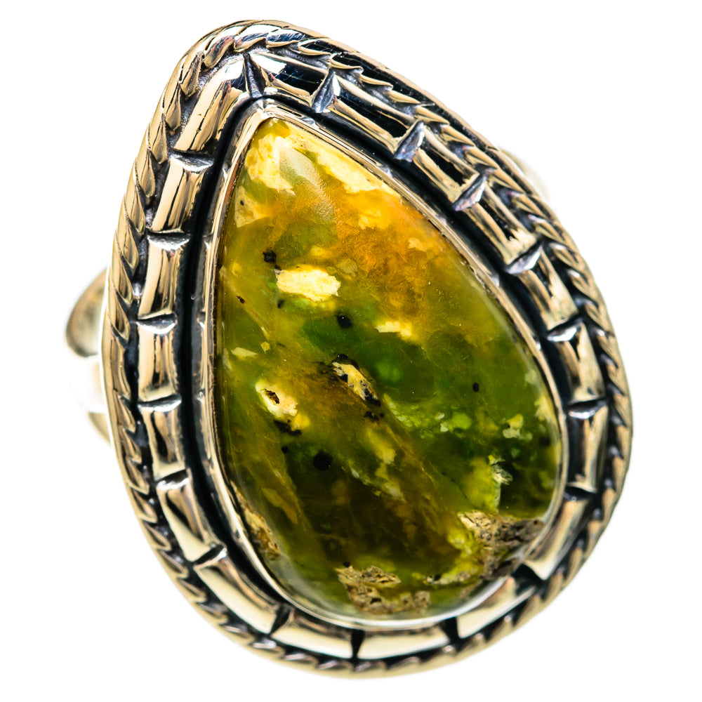 Rainforest Opal Rings handcrafted by Ana Silver Co - RING104421 - Photo 2