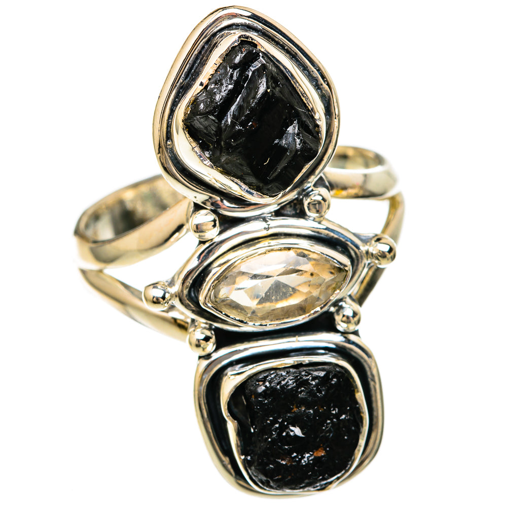 Tektite Rings handcrafted by Ana Silver Co - RING104479 - Photo 2