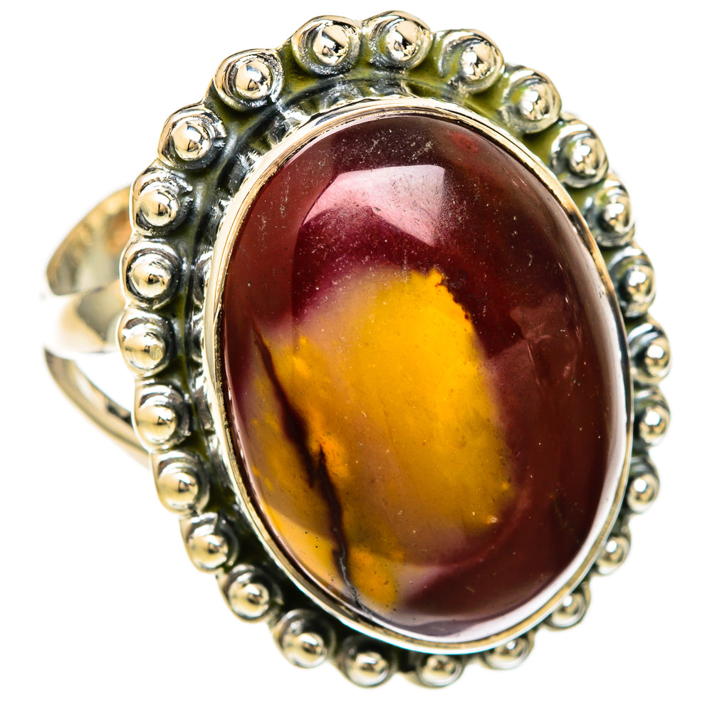 Mookaite Rings handcrafted by Ana Silver Co - RING104515 - Photo 2