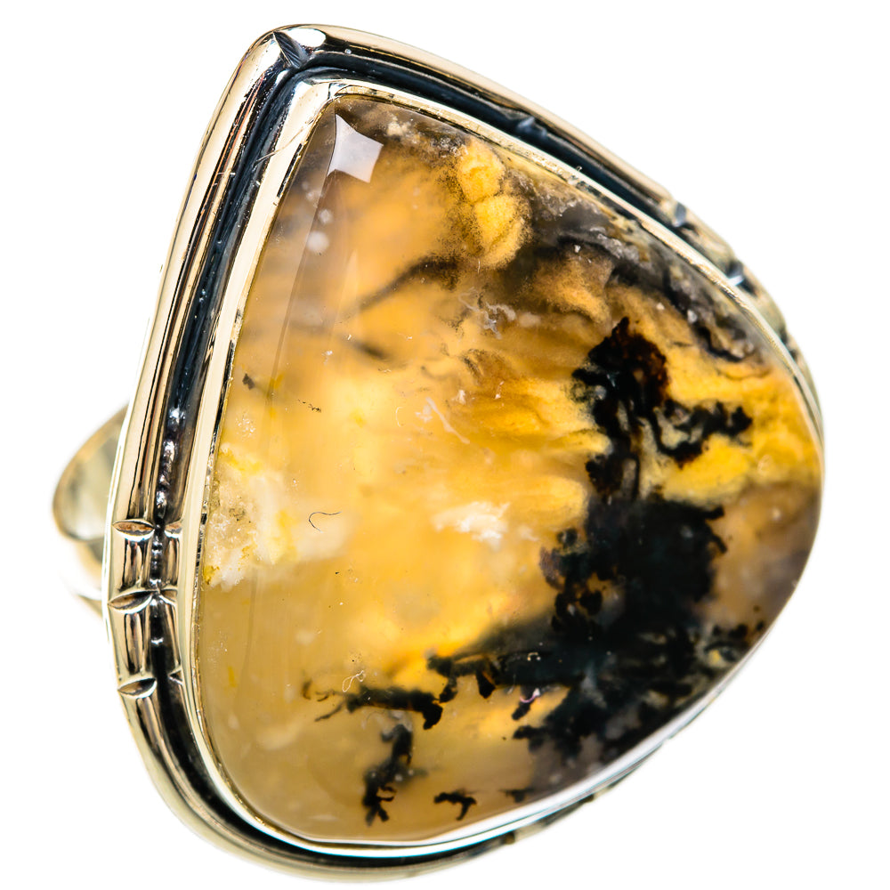 Montana Agate Rings handcrafted by Ana Silver Co - RING104565 - Photo 2