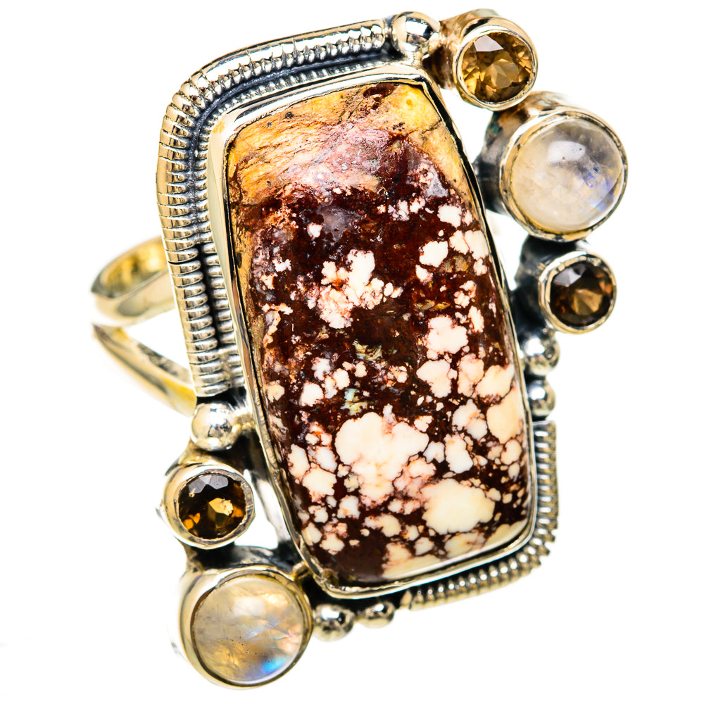 Wild Horse Jasper Rings handcrafted by Ana Silver Co - RING104601 - Photo 2