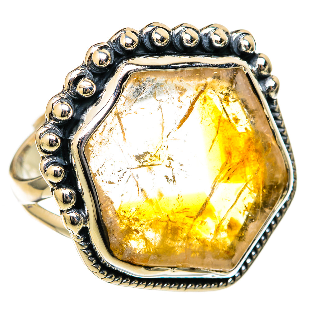 Citrine Rings handcrafted by Ana Silver Co - RING104668 - Photo 2