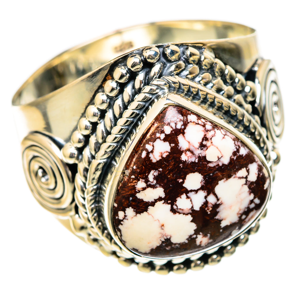 Wild Horse Jasper Rings handcrafted by Ana Silver Co - RING104695 - Photo 2