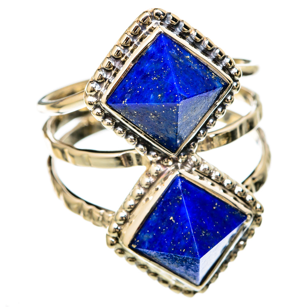 Lapis Lazuli Rings handcrafted by Ana Silver Co - RING104721 - Photo 2