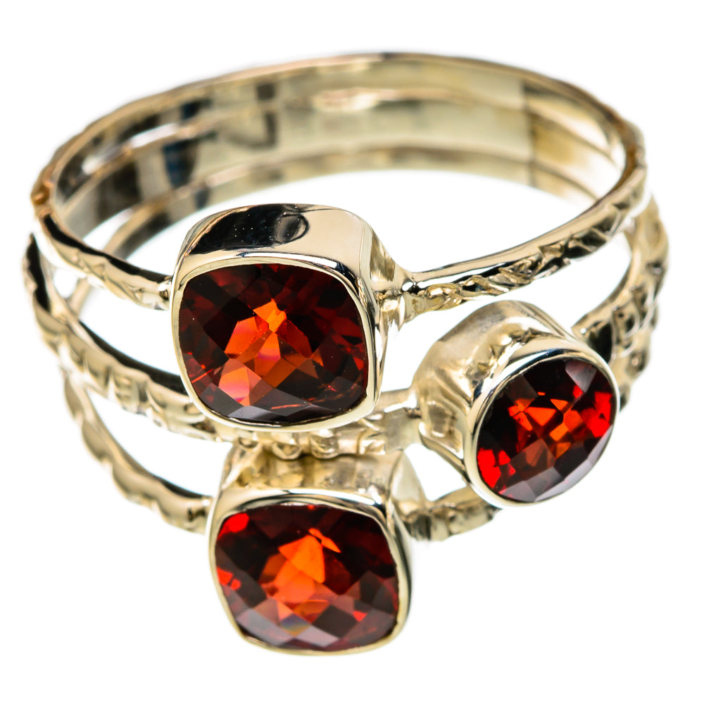 Garnet Rings handcrafted by Ana Silver Co - RING104736 - Photo 2