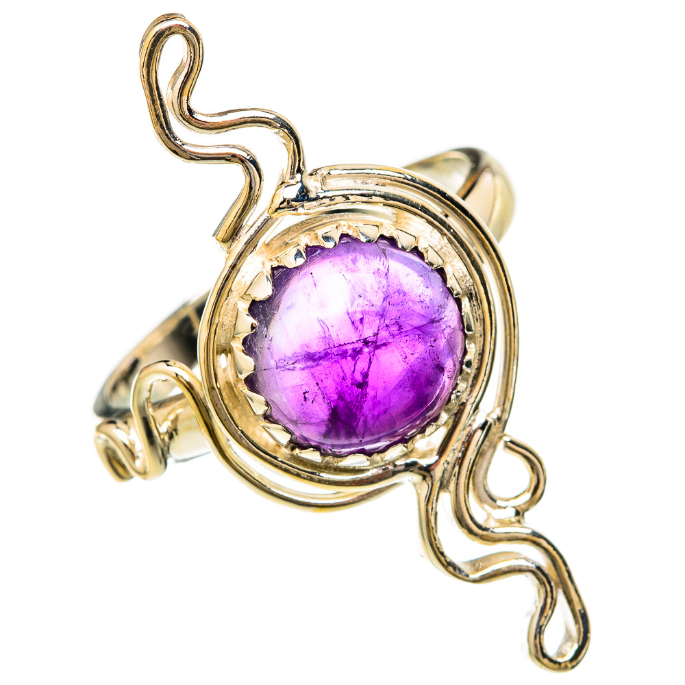 Amethyst Rings handcrafted by Ana Silver Co - RING104737 - Photo 2