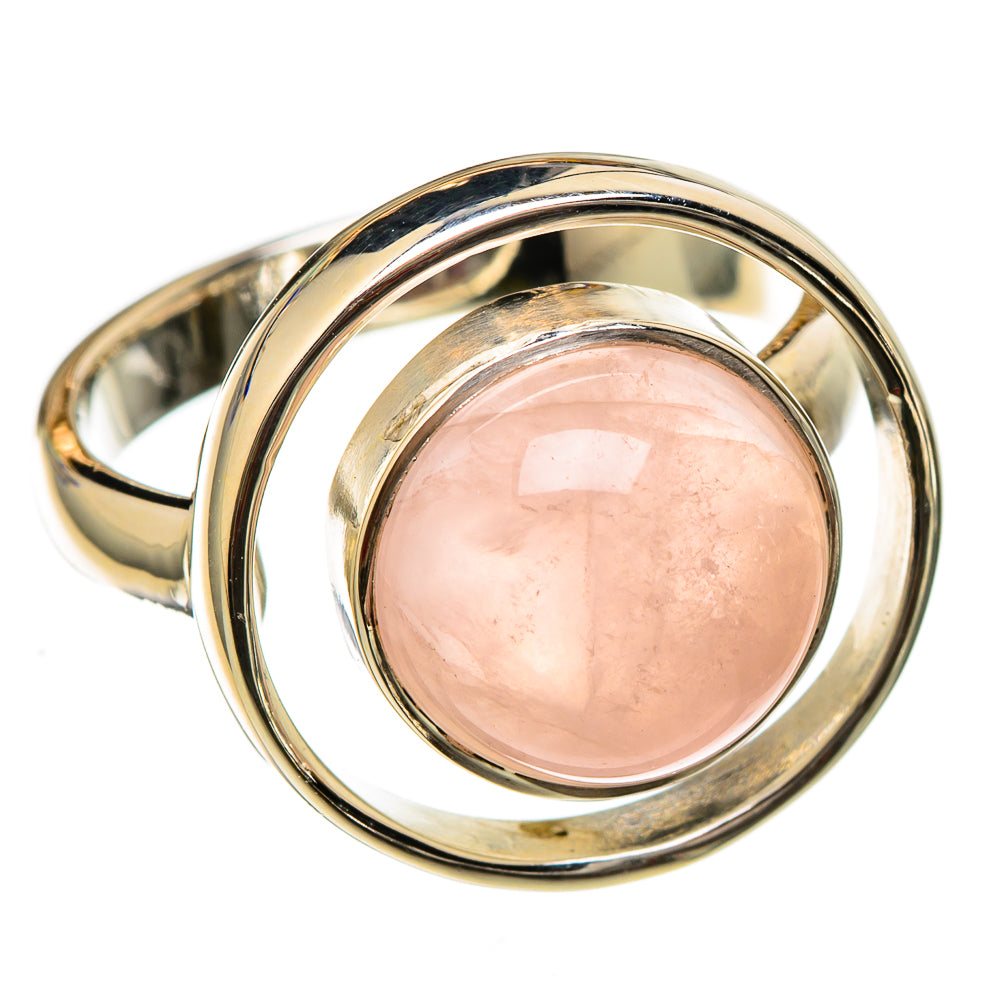 Rose Quartz Rings handcrafted by Ana Silver Co - RING104821 - Photo 2