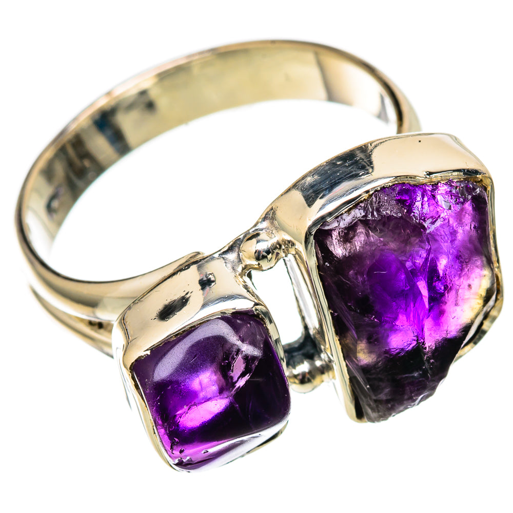 Amethyst Rings handcrafted by Ana Silver Co - RING105035 - Photo 2