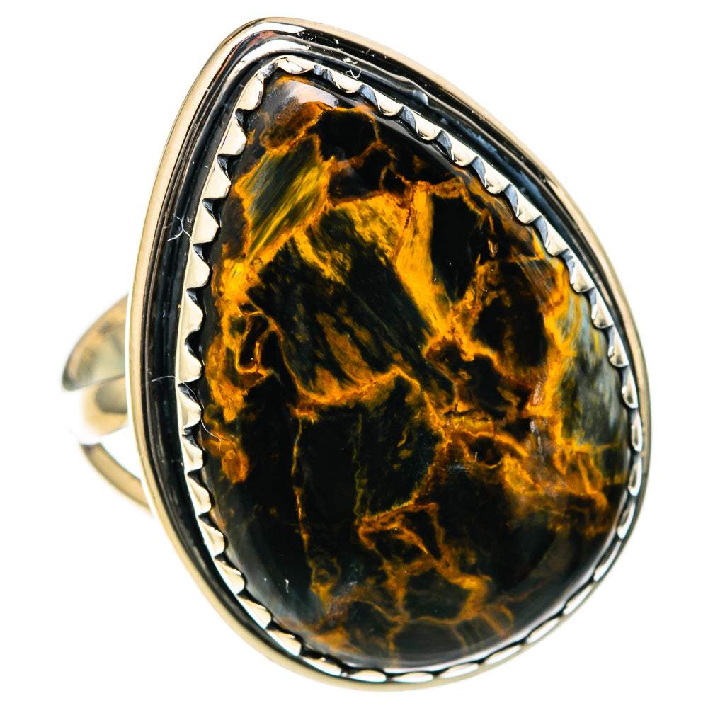 Pietersite Rings handcrafted by Ana Silver Co - RING105109 - Photo 2