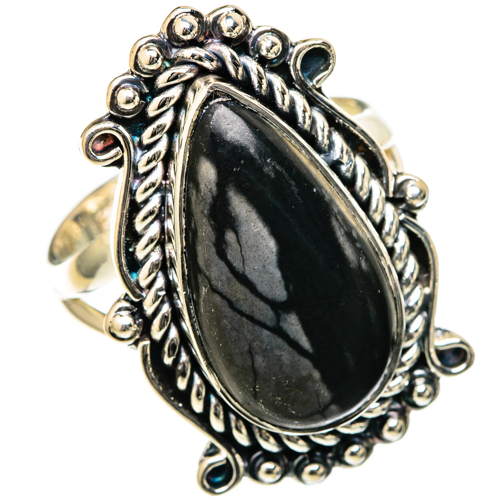 Picasso Jasper Rings handcrafted by Ana Silver Co - RING105142 - Photo 2