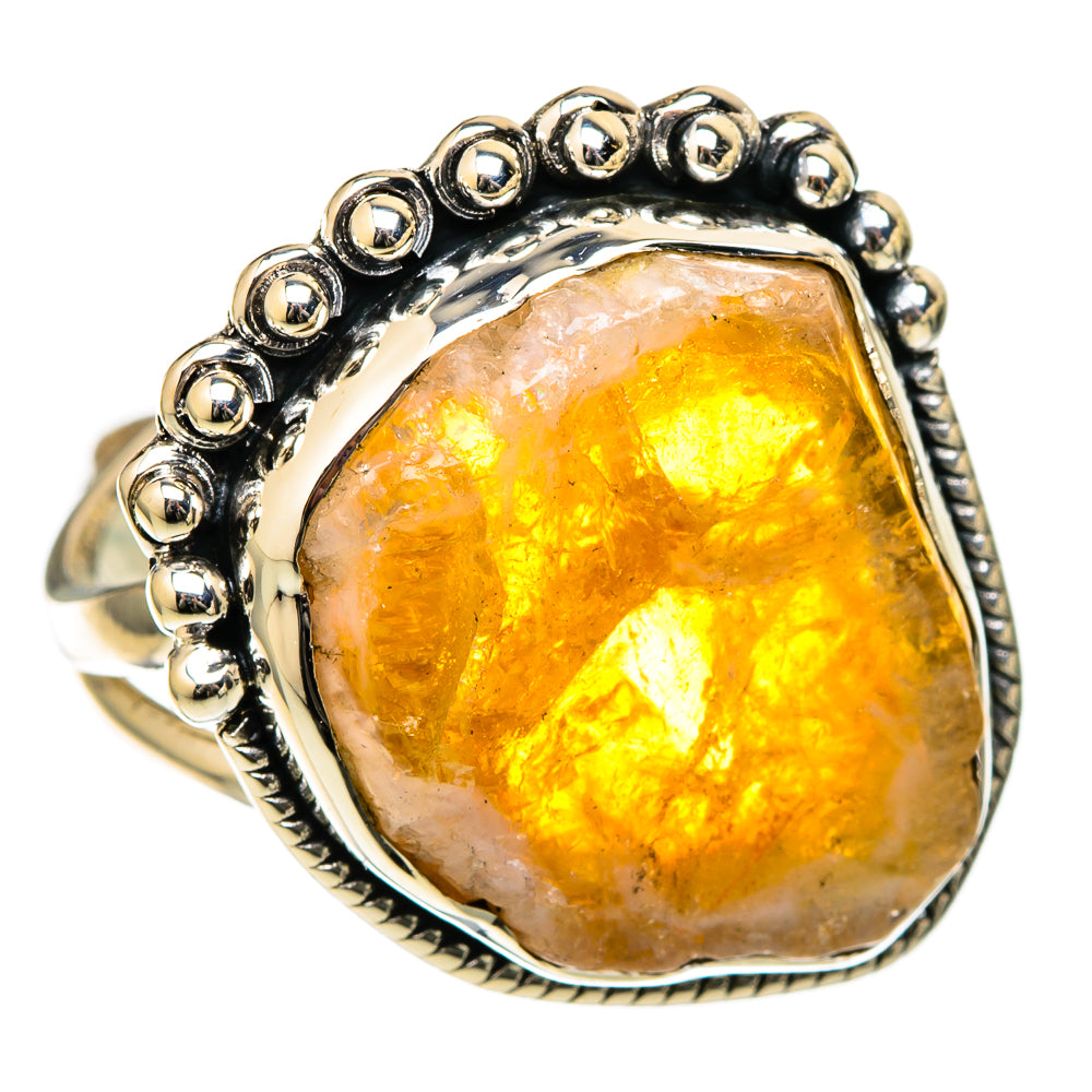 Citrine Rings handcrafted by Ana Silver Co - RING105185 - Photo 2