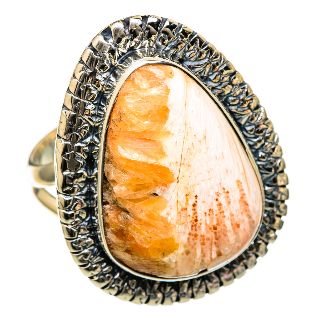 Scolecite Rings handcrafted by Ana Silver Co - RING105294 - Photo 2