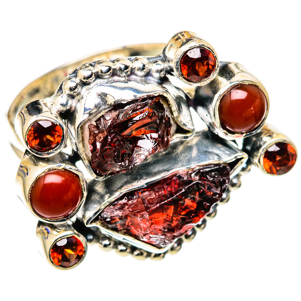 Garnet Rings handcrafted by Ana Silver Co - RING105338 - Photo 2