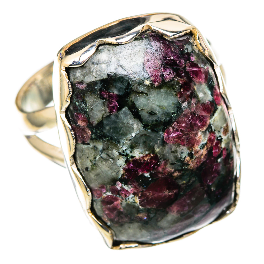 Russian Eudialyte Rings handcrafted by Ana Silver Co - RING105378 - Photo 2