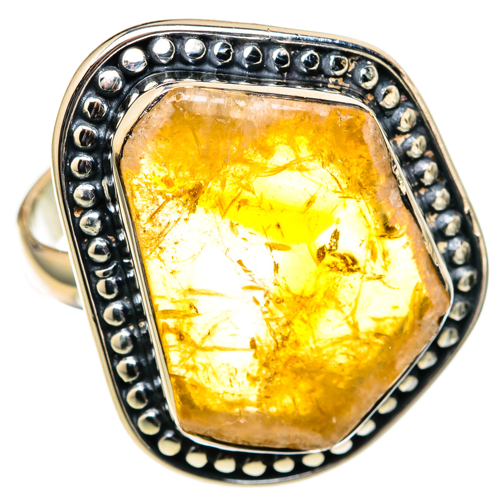 Citrine Rings handcrafted by Ana Silver Co - RING105411 - Photo 2