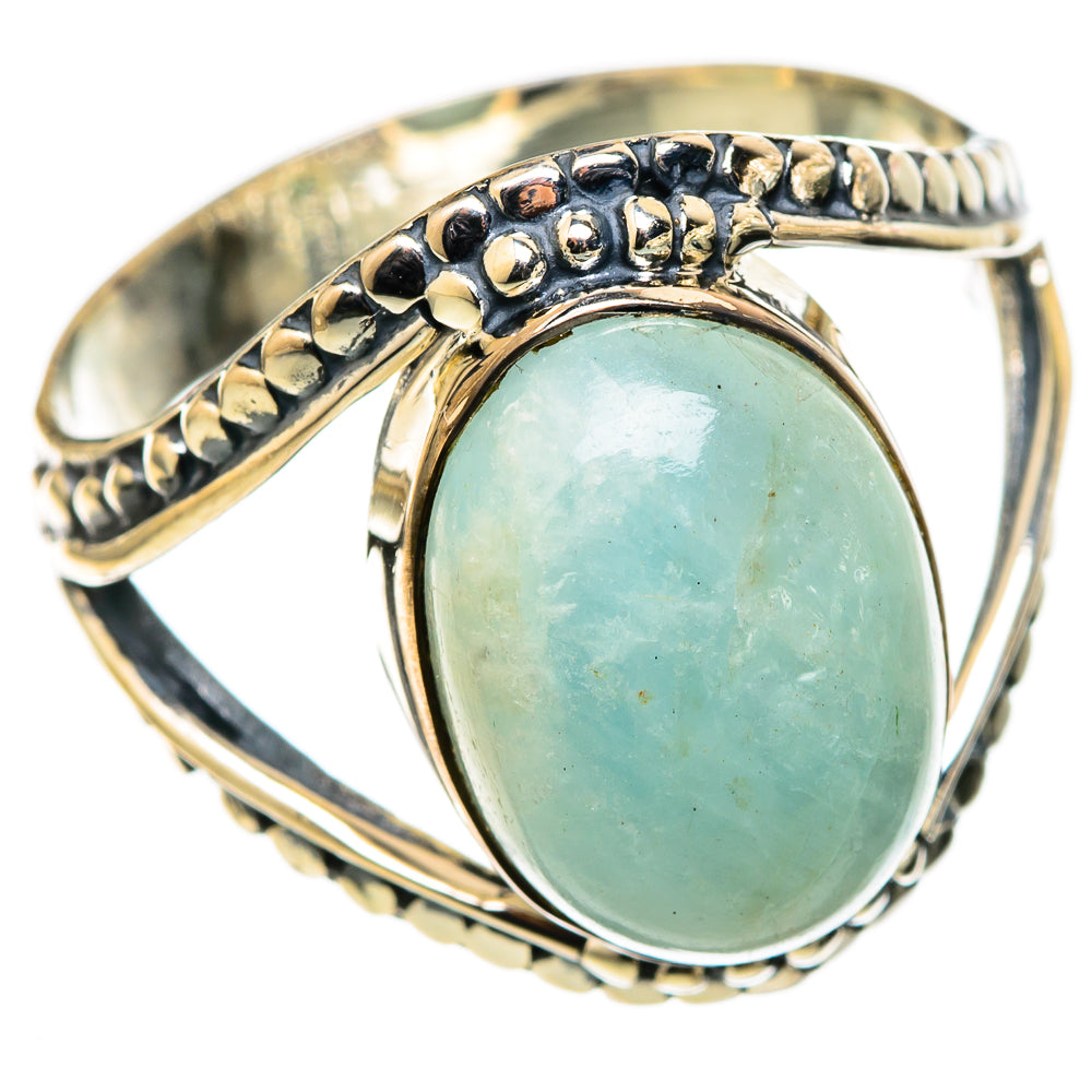 Aquamarine Rings handcrafted by Ana Silver Co - RING105519 - Photo 2