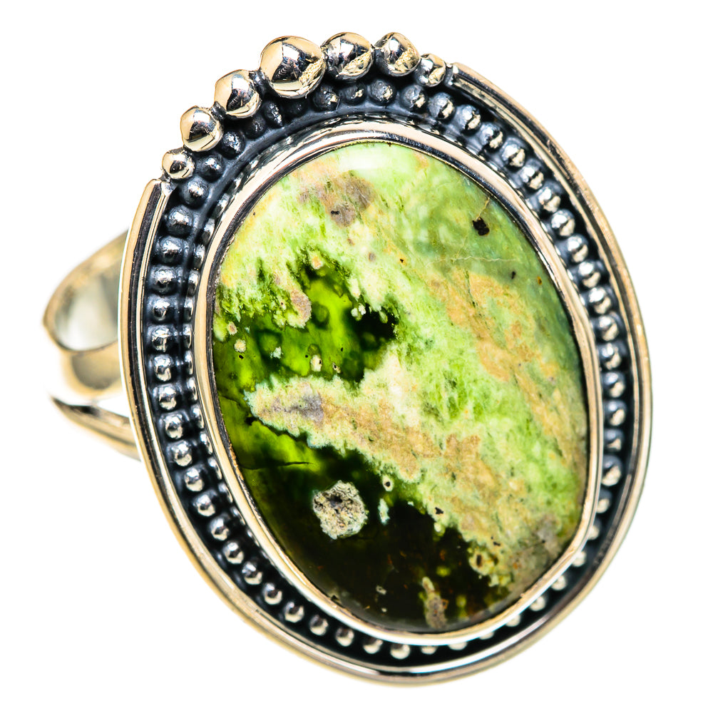 Rainforest Opal Rings handcrafted by Ana Silver Co - RING105528 - Photo 2