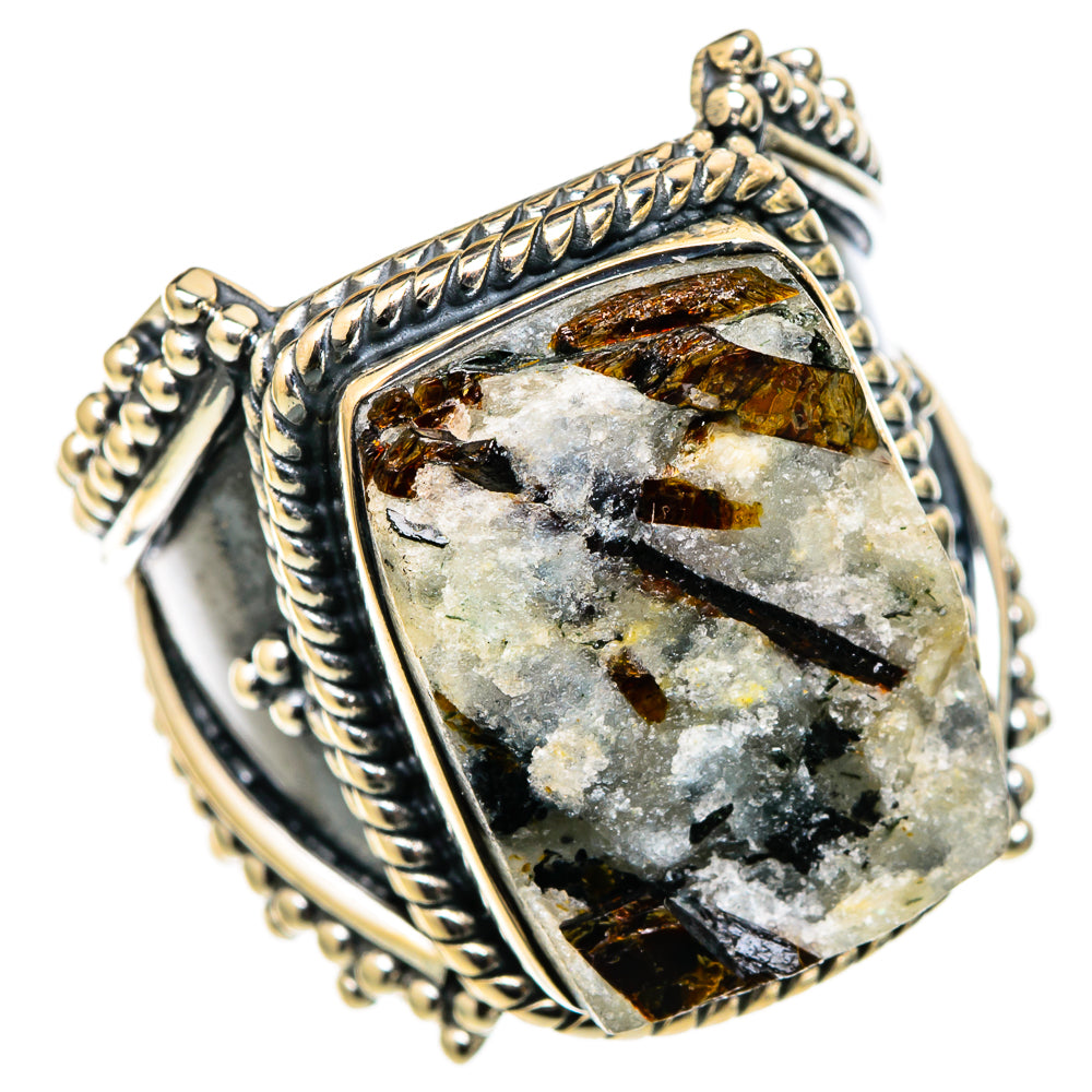 Astrophyllite Rings handcrafted by Ana Silver Co - RING105536 - Photo 2