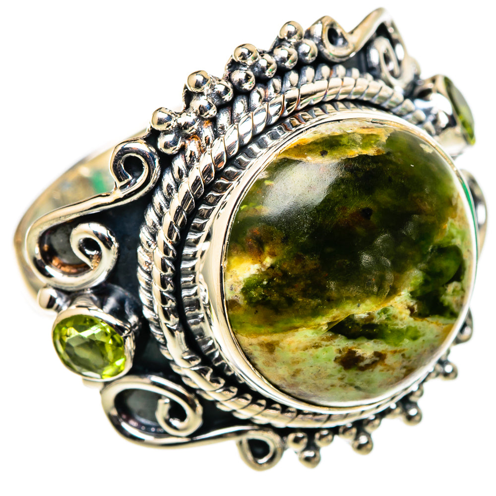Ocean Jasper Rings handcrafted by Ana Silver Co - RING105581 - Photo 2