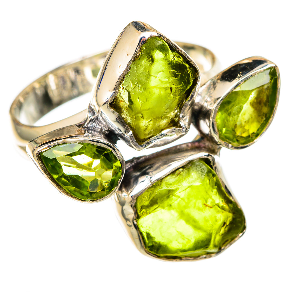 Peridot Rings handcrafted by Ana Silver Co - RING105627 - Photo 2