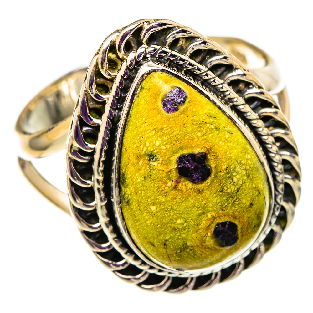 Atlantisite Rings handcrafted by Ana Silver Co - RING105651 - Photo 2