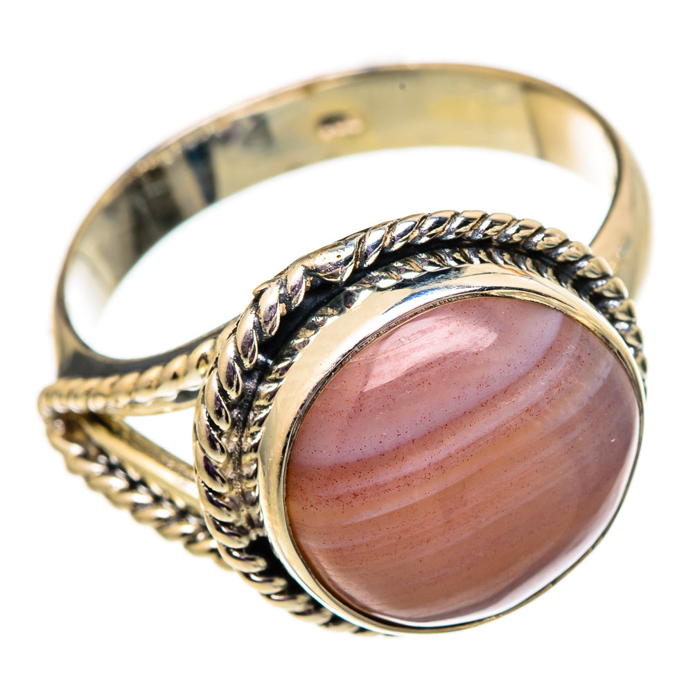 Botswana Agate Rings handcrafted by Ana Silver Co - RING105728 - Photo 2