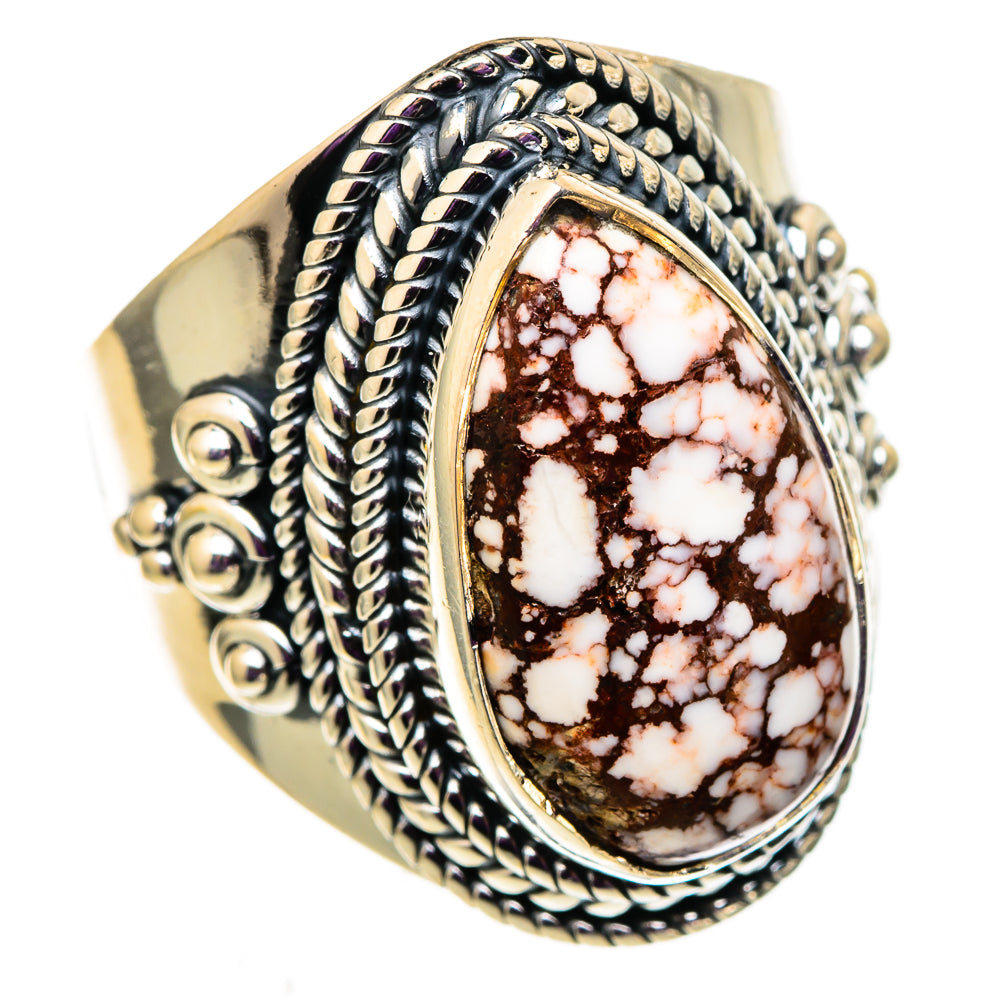 Wild Horse Jasper Rings handcrafted by Ana Silver Co - RING105757 - Photo 2