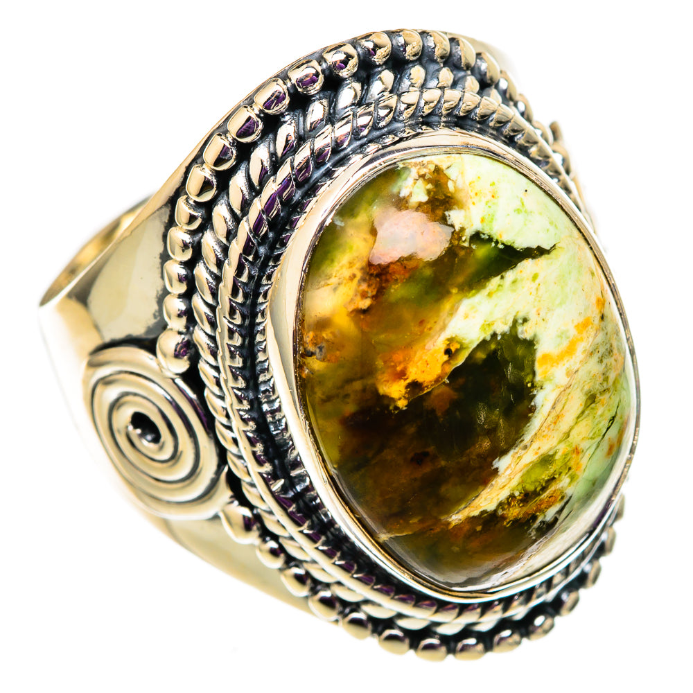 Rainforest Opal Rings handcrafted by Ana Silver Co - RING105784 - Photo 2