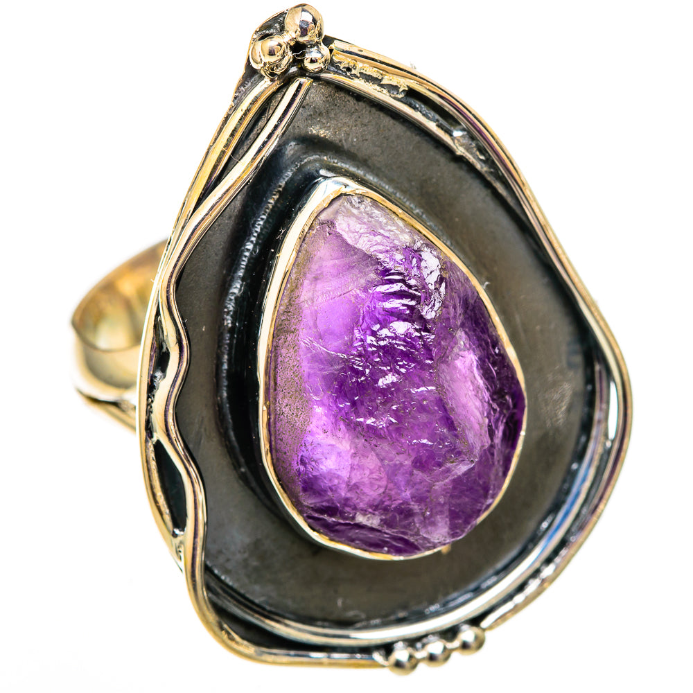 Amethyst Rings handcrafted by Ana Silver Co - RING105878 - Photo 2