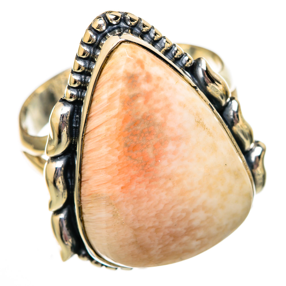 Scolecite Rings handcrafted by Ana Silver Co - RING105945 - Photo 2