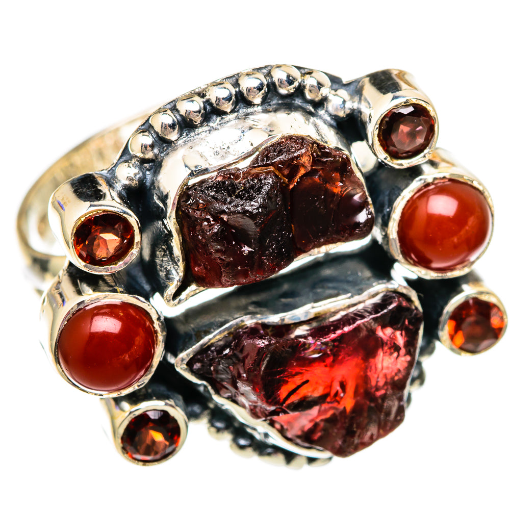Garnet Rings handcrafted by Ana Silver Co - RING105949 - Photo 2