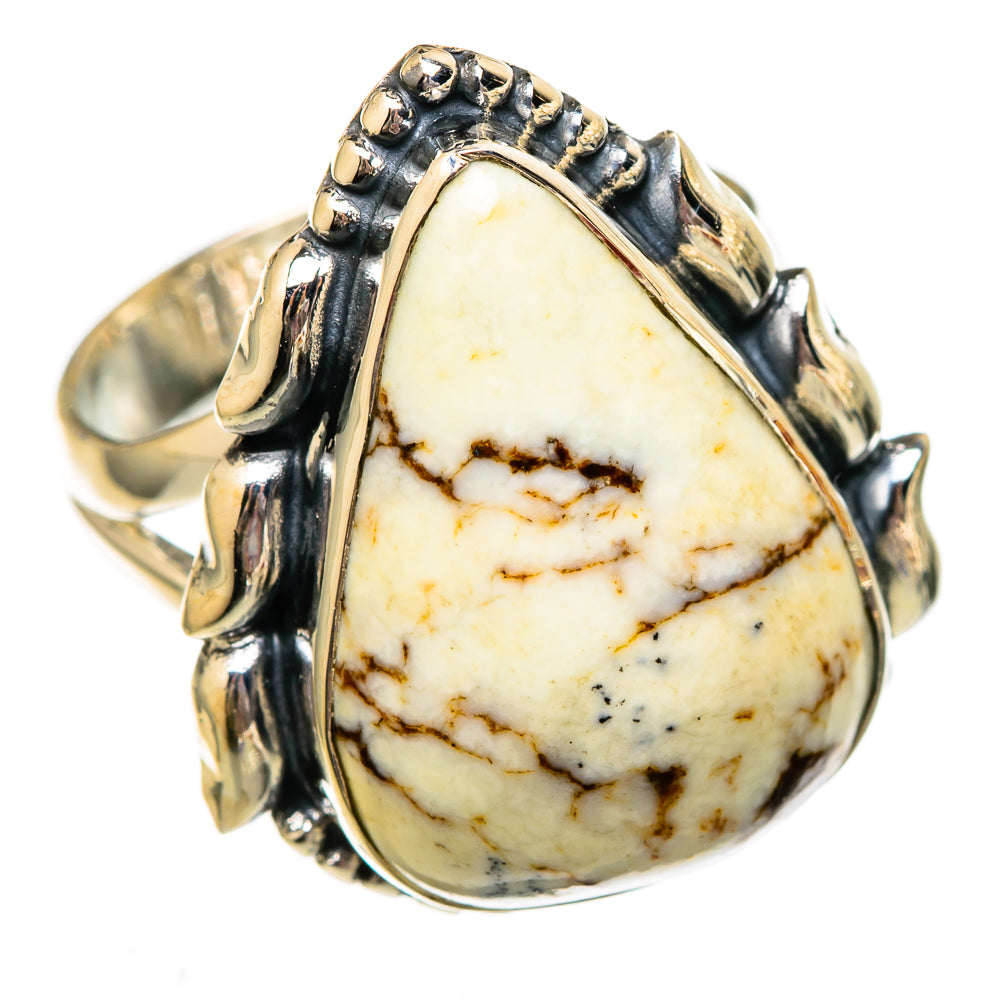 Wild Horse Jasper Rings handcrafted by Ana Silver Co - RING105983 - Photo 2