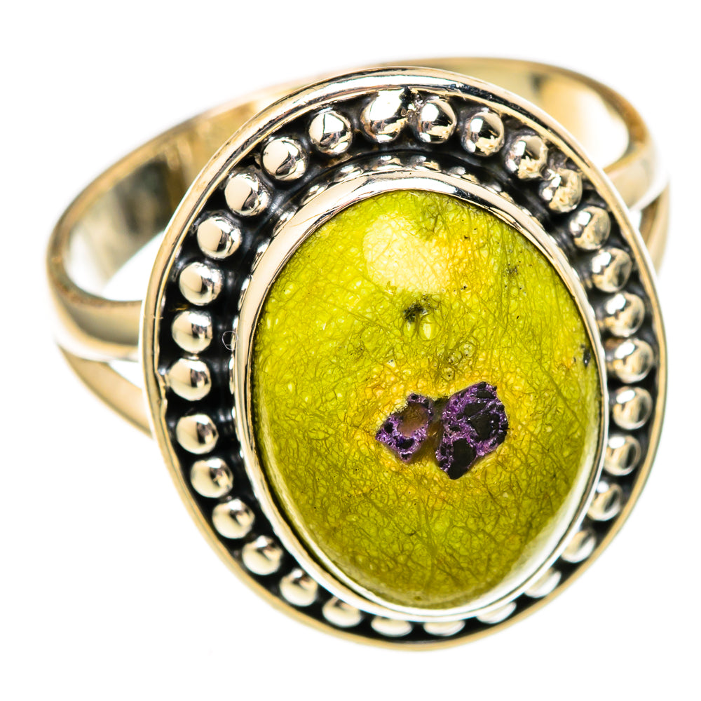 Atlantisite Rings handcrafted by Ana Silver Co - RING106005 - Photo 2